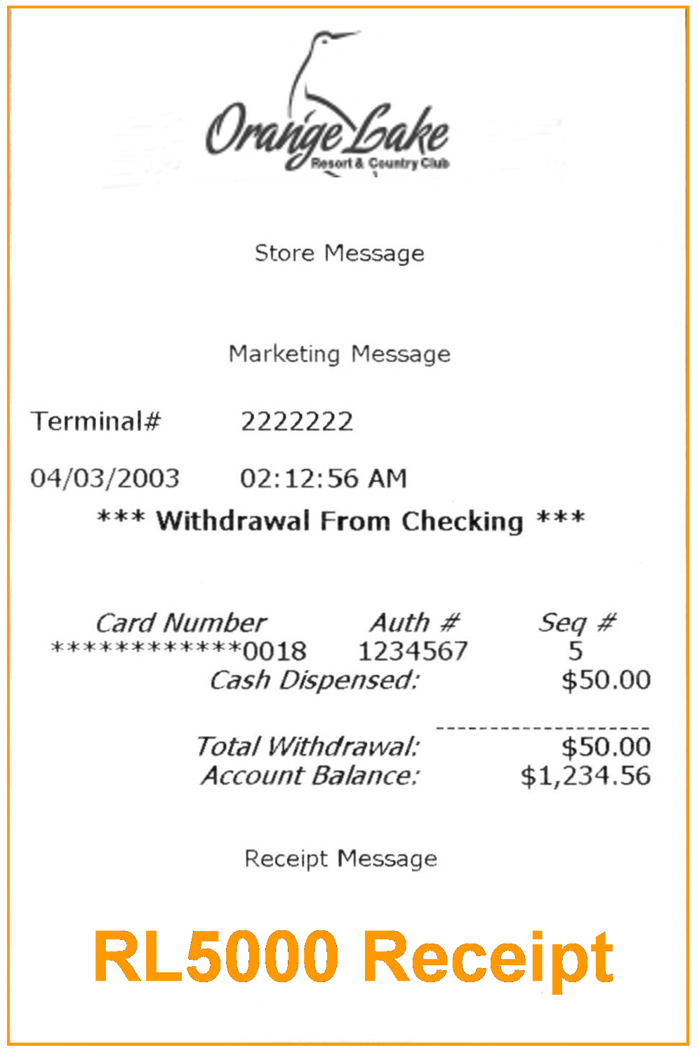 Digital On Screen Advertising and Receipts - ATMFLA